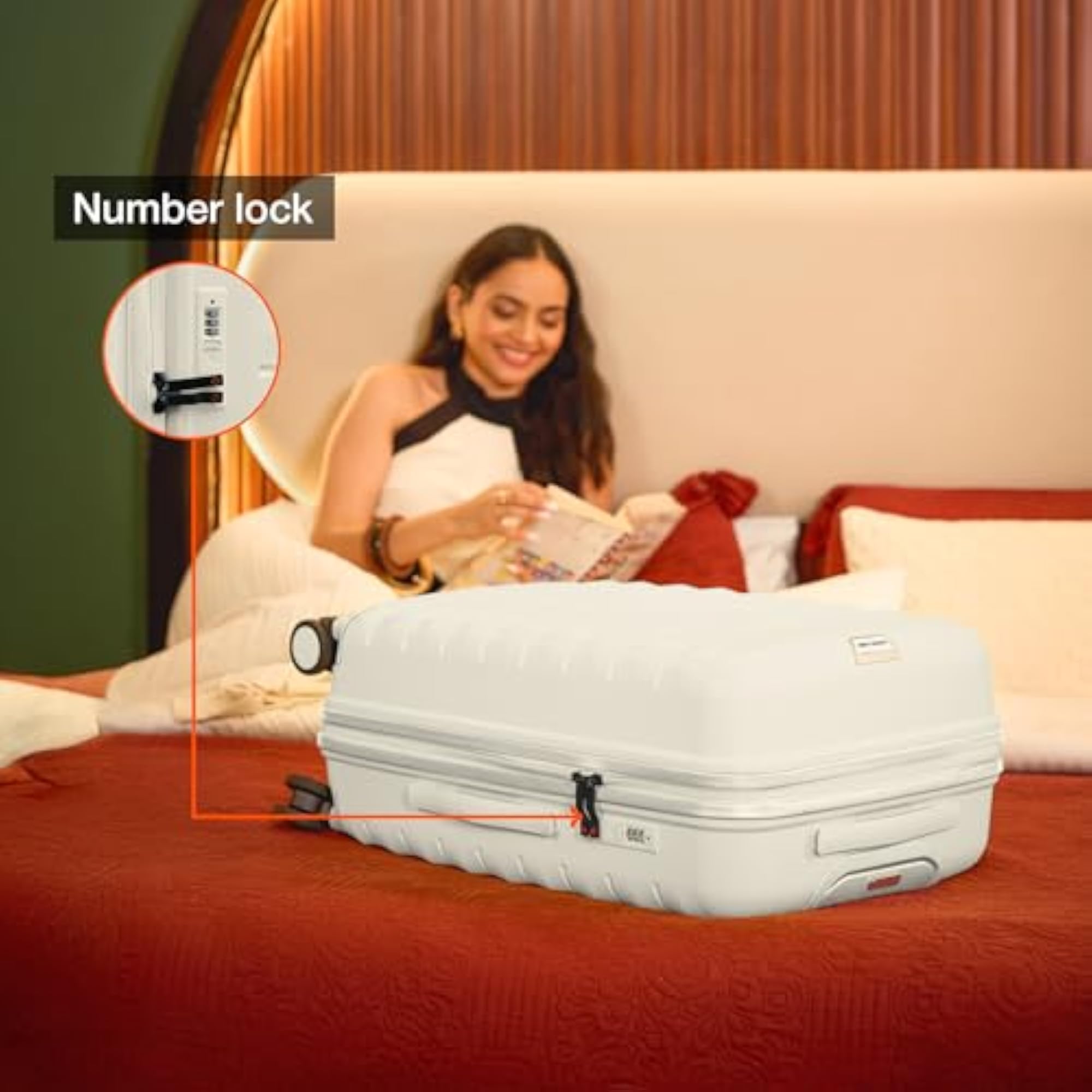 Vienna Hard-Sided Spinner Polypropylene Luggage Set of 2